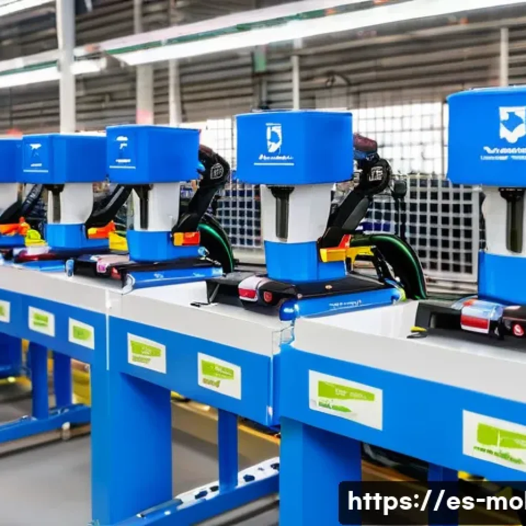 몰도바 전기차 인프라 - **Prompt: The Dawn of Local EV Charging Production**
"A vibrant, high-tech manufacturing facilit...